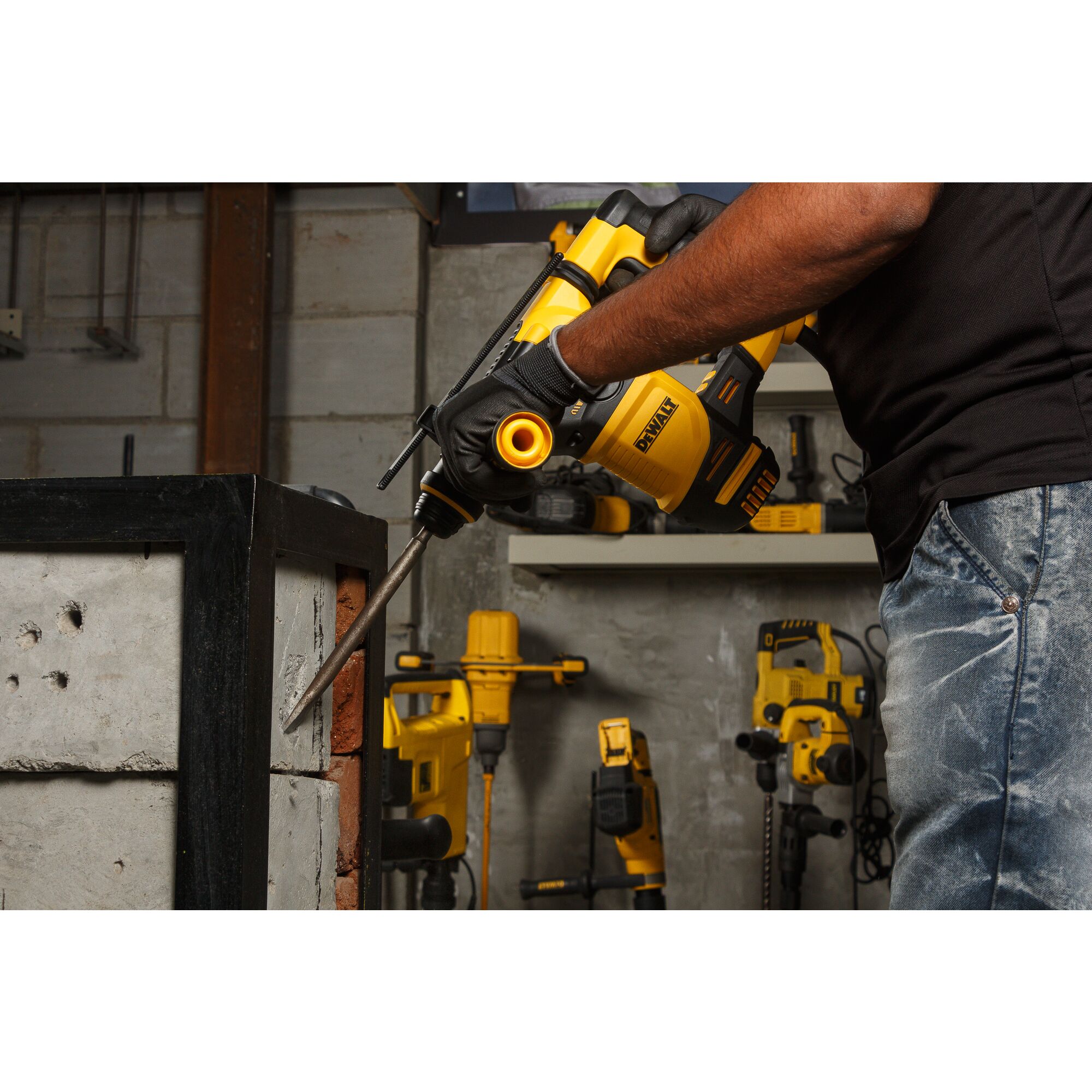 950W 30mm 3-Mode SDS-Plus Hammer