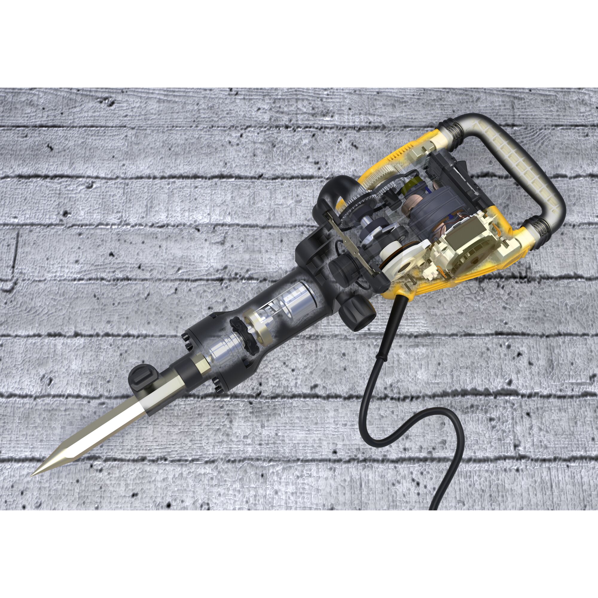 16kg Demolition Hammer 30mm Hex