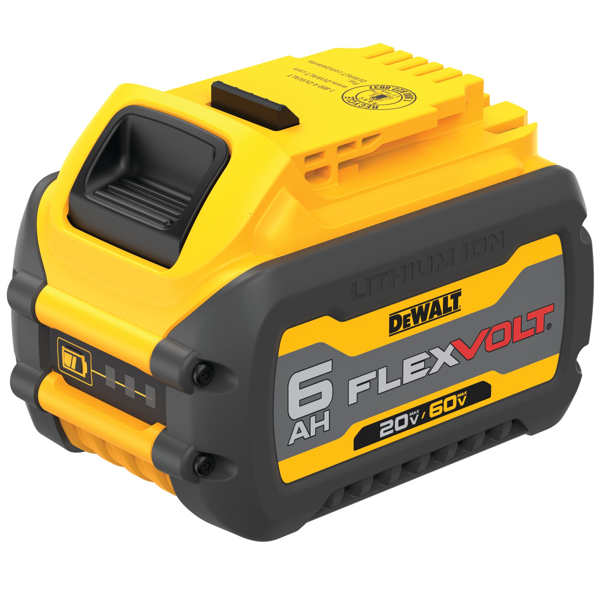20 Volt to 60 Volt 6 AMP hours Battery