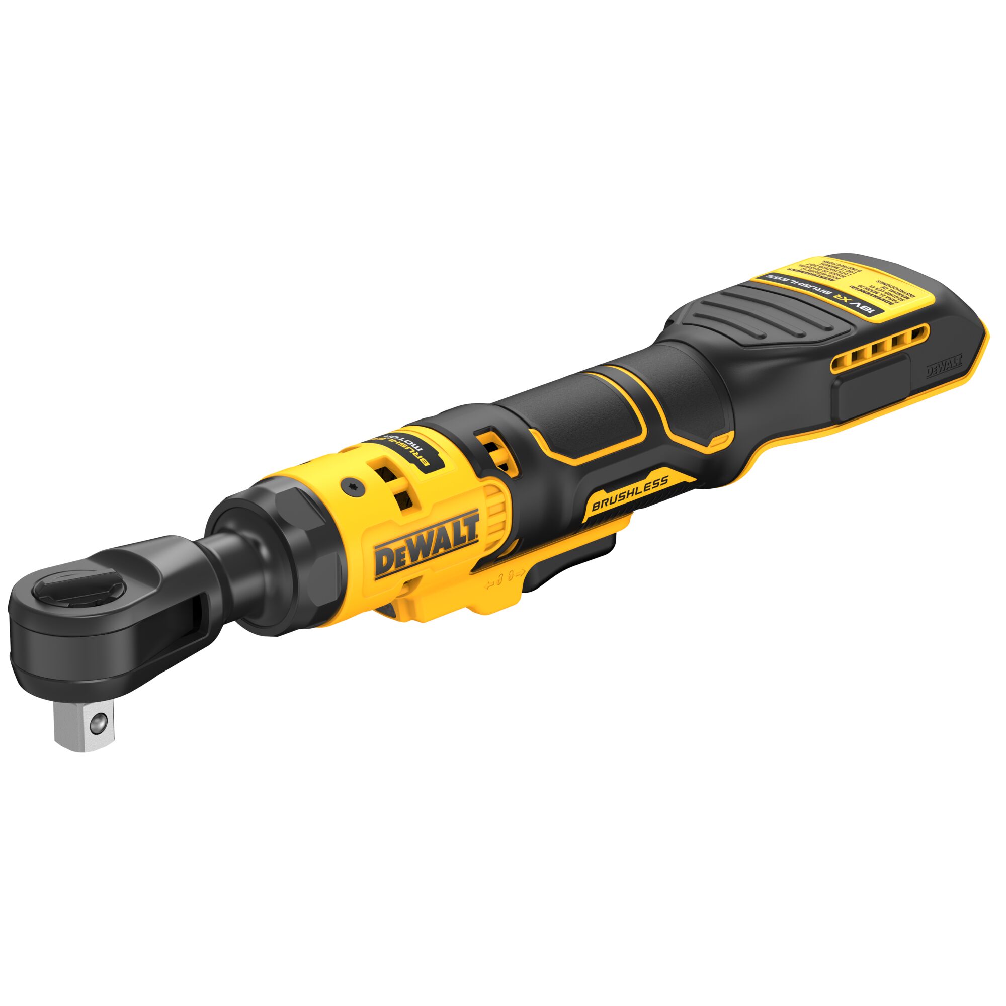 18V XR Brushless 1/2" Open Head Ratchet - Bare Unit