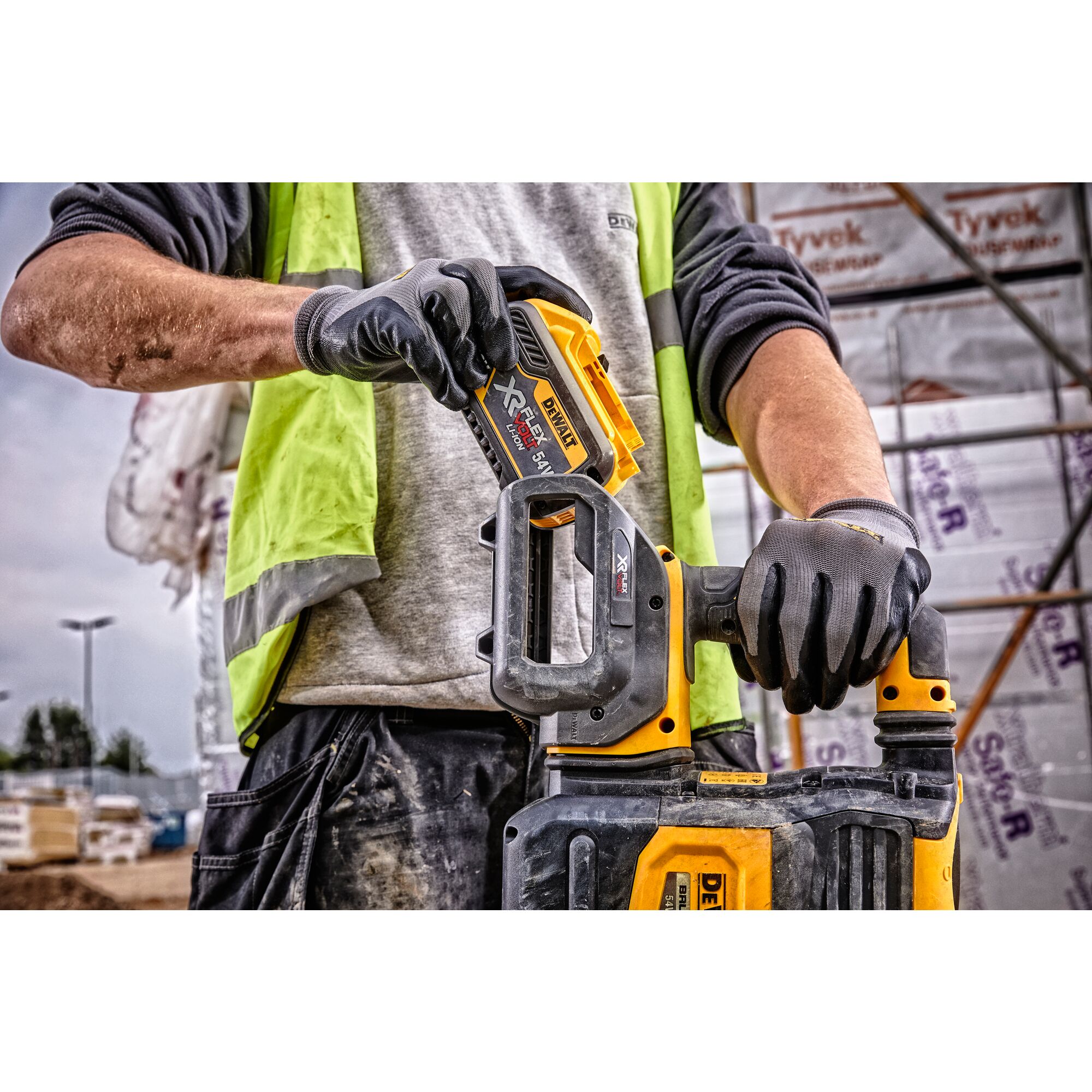 54V XR FLEXVOLT 48mm SDS-Max Hammer Drill - Bare Unit