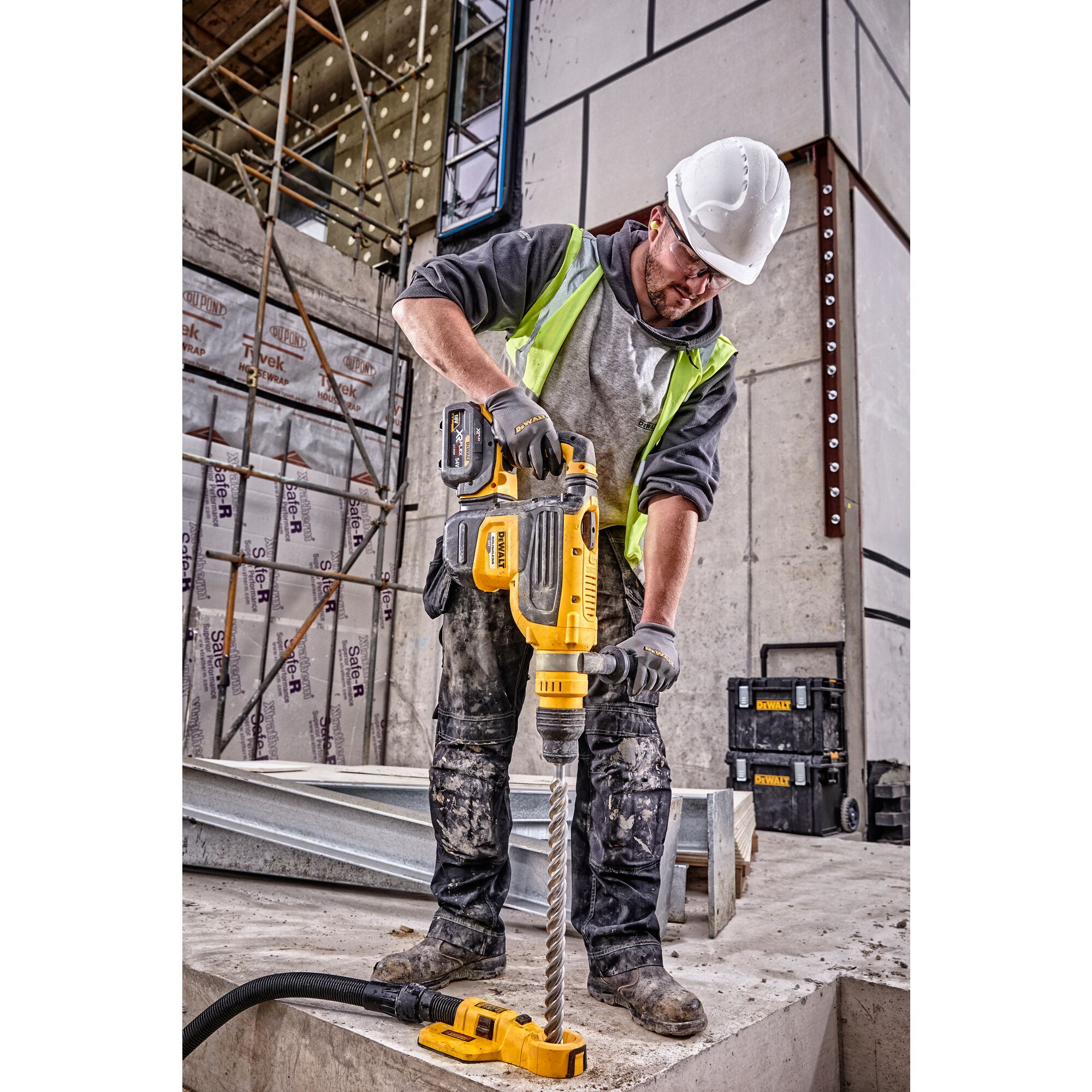 54V XR FLEXVOLT 48mm SDS-Max Hammer Drill - Bare Unit