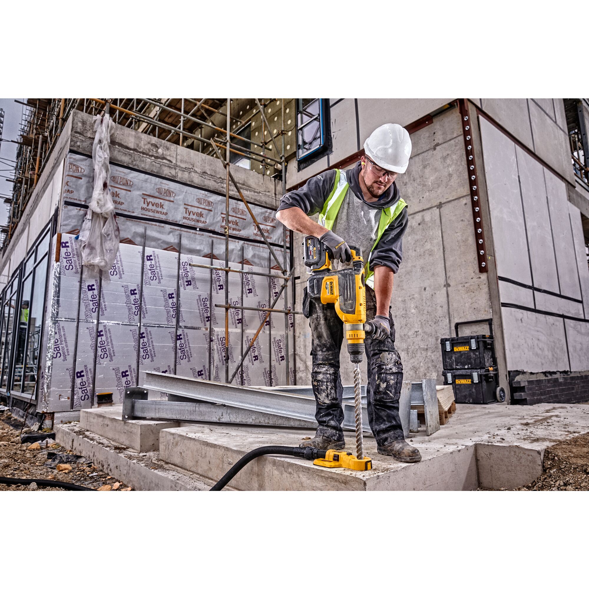 54V XR FLEXVOLT 48mm SDS-Max Hammer Drill - Bare Unit
