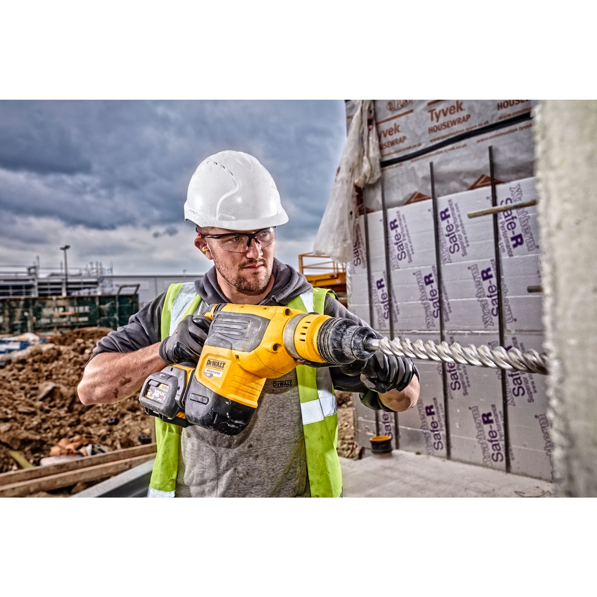 54V XR FLEXVOLT 48mm SDS-Max Hammer Drill - Bare Unit