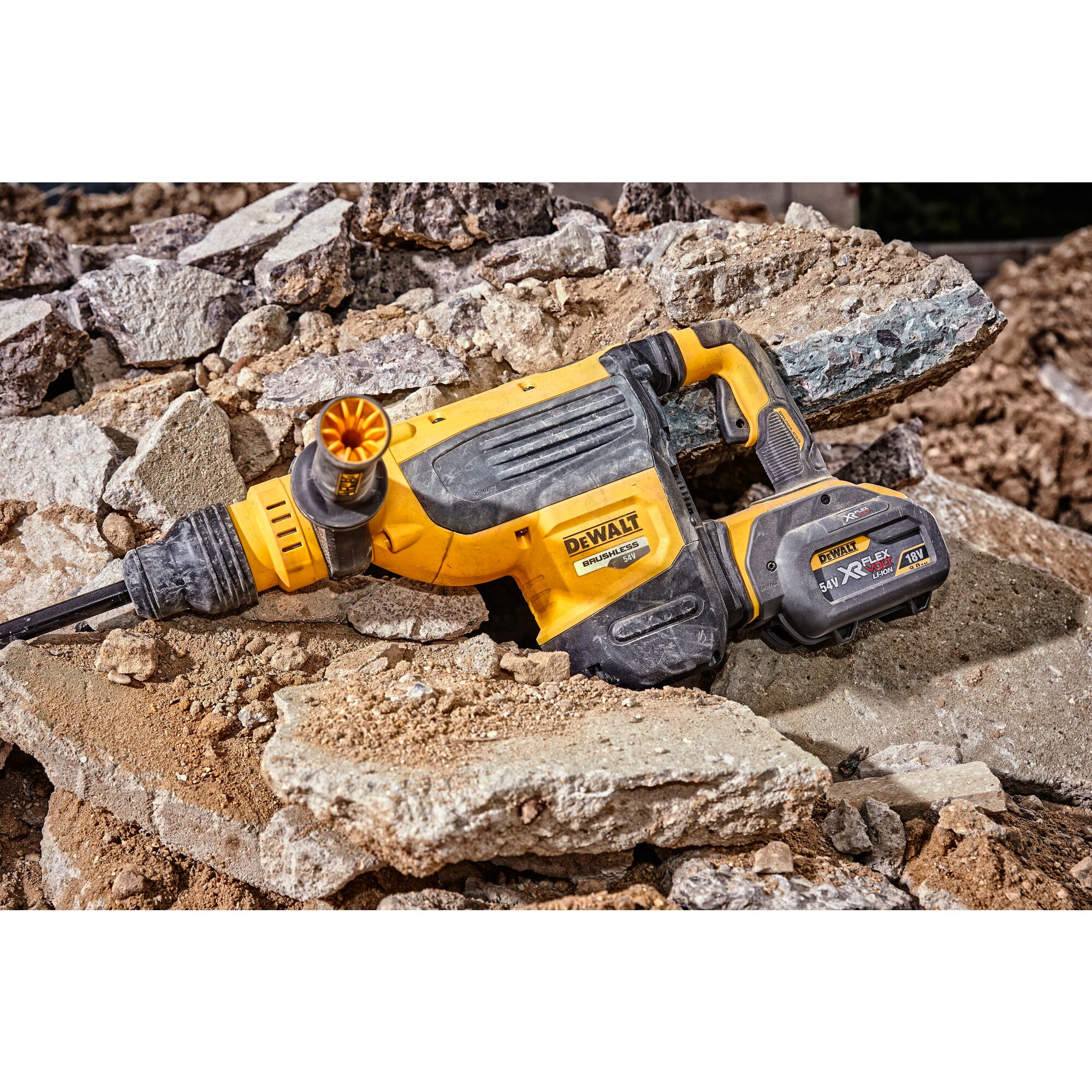 54V XR FLEXVOLT 48mm SDS-Max Hammer Drill - Bare Unit