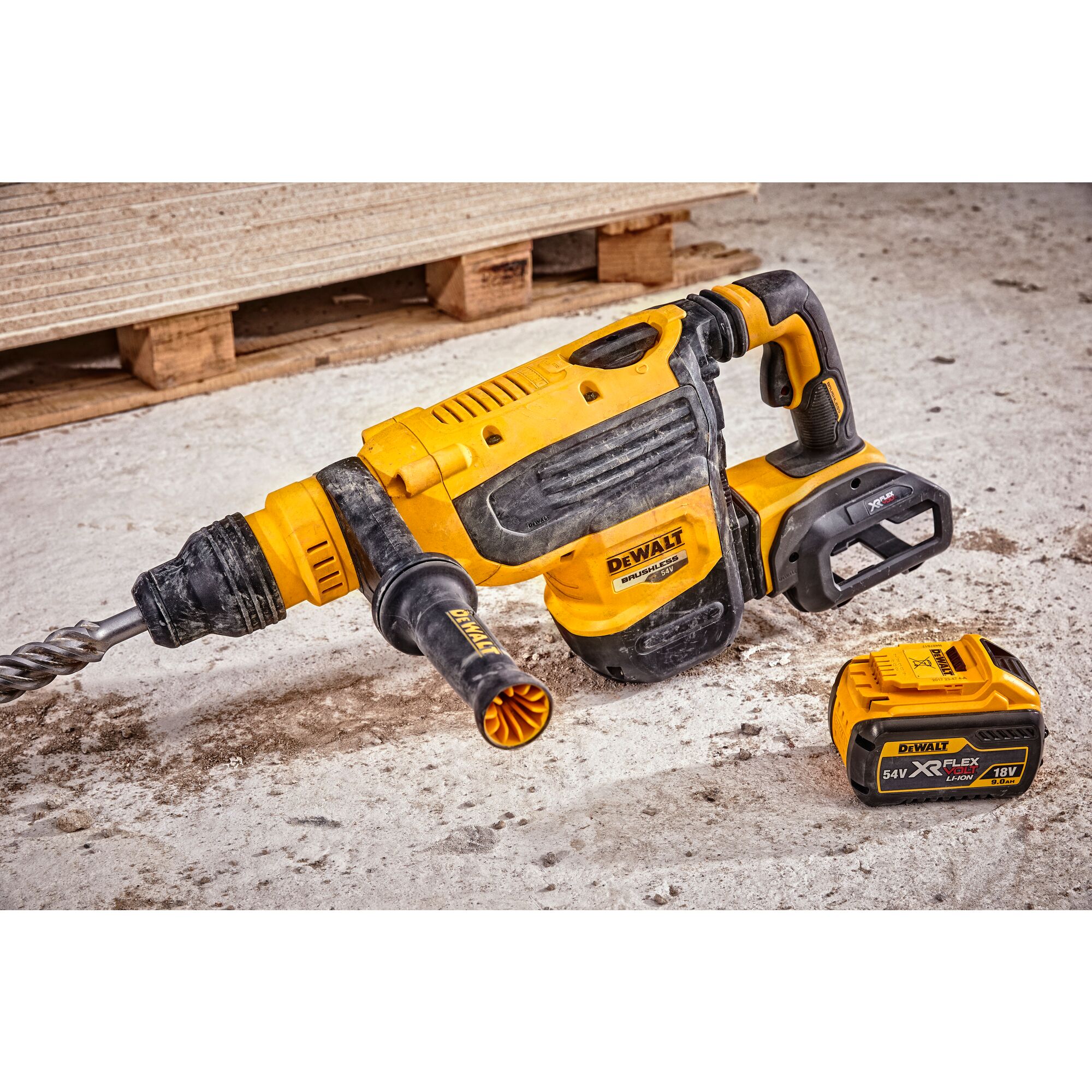 54V XR FLEXVOLT 48mm SDS-Max Hammer Drill - Bare Unit