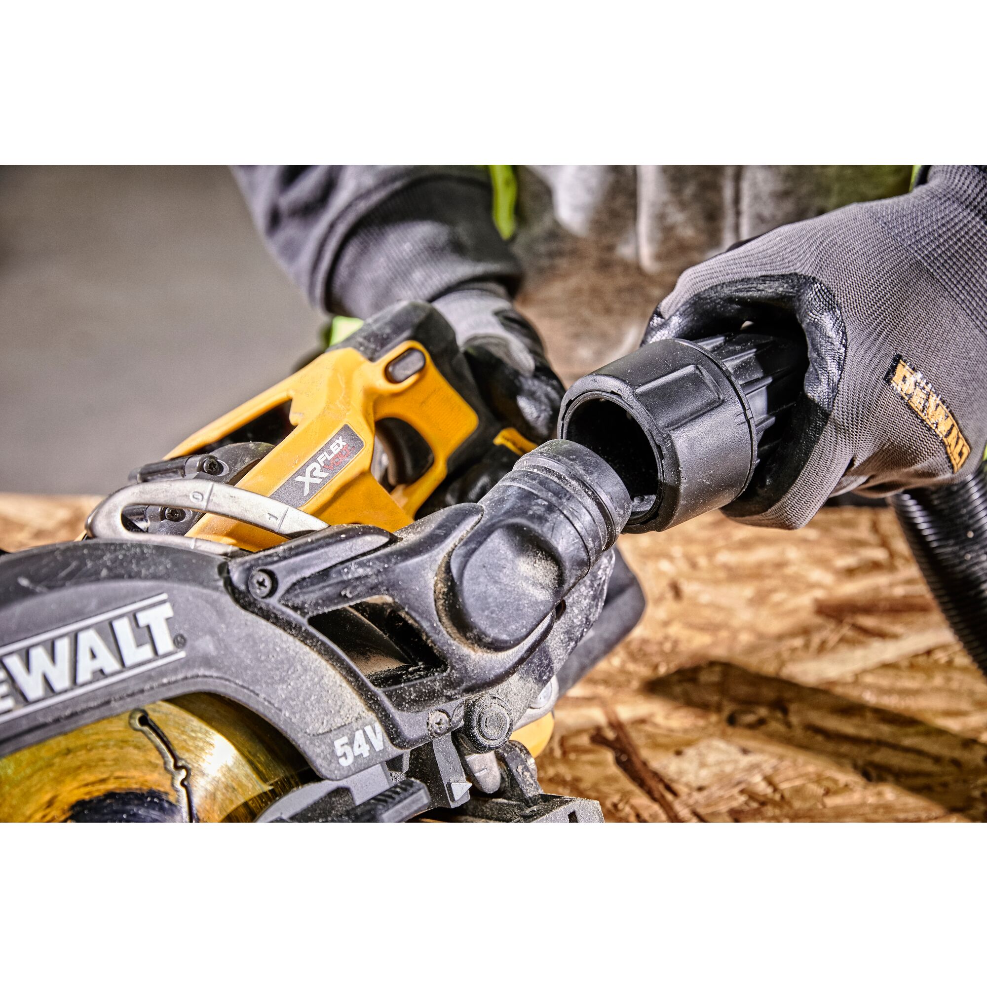 54V XR FLEXVOLT 190mm High Torque Circular Saw - Bare Unit