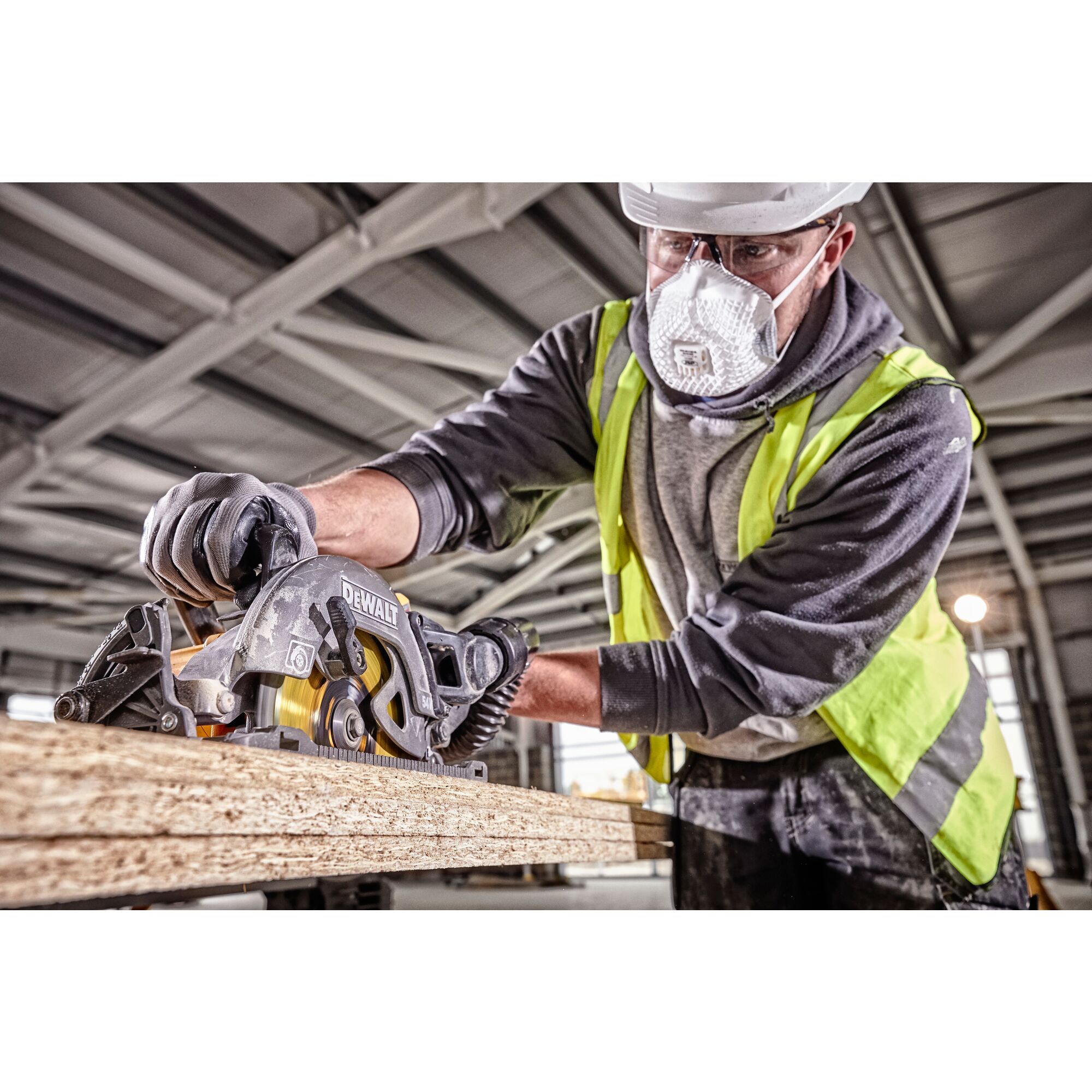 54V XR FLEXVOLT 190mm High Torque Circular Saw - Bare Unit