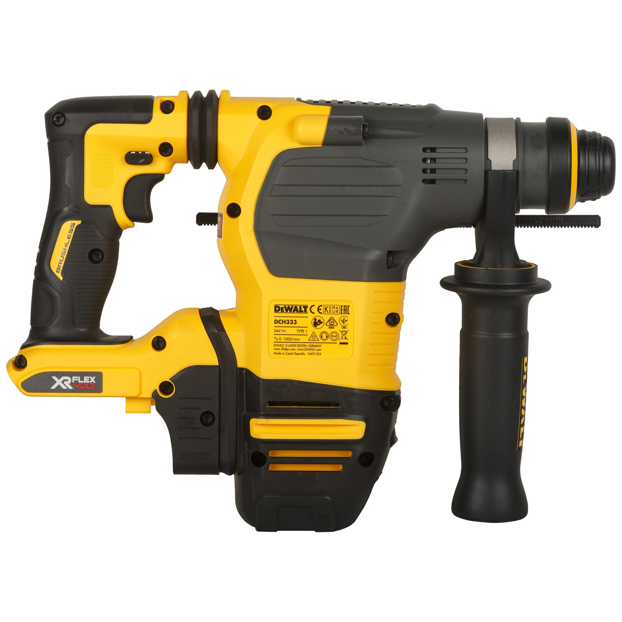 54V XR FLEXVOLT® Brushless 30mm SDS-plus® Hammer Drill (Tool Only)