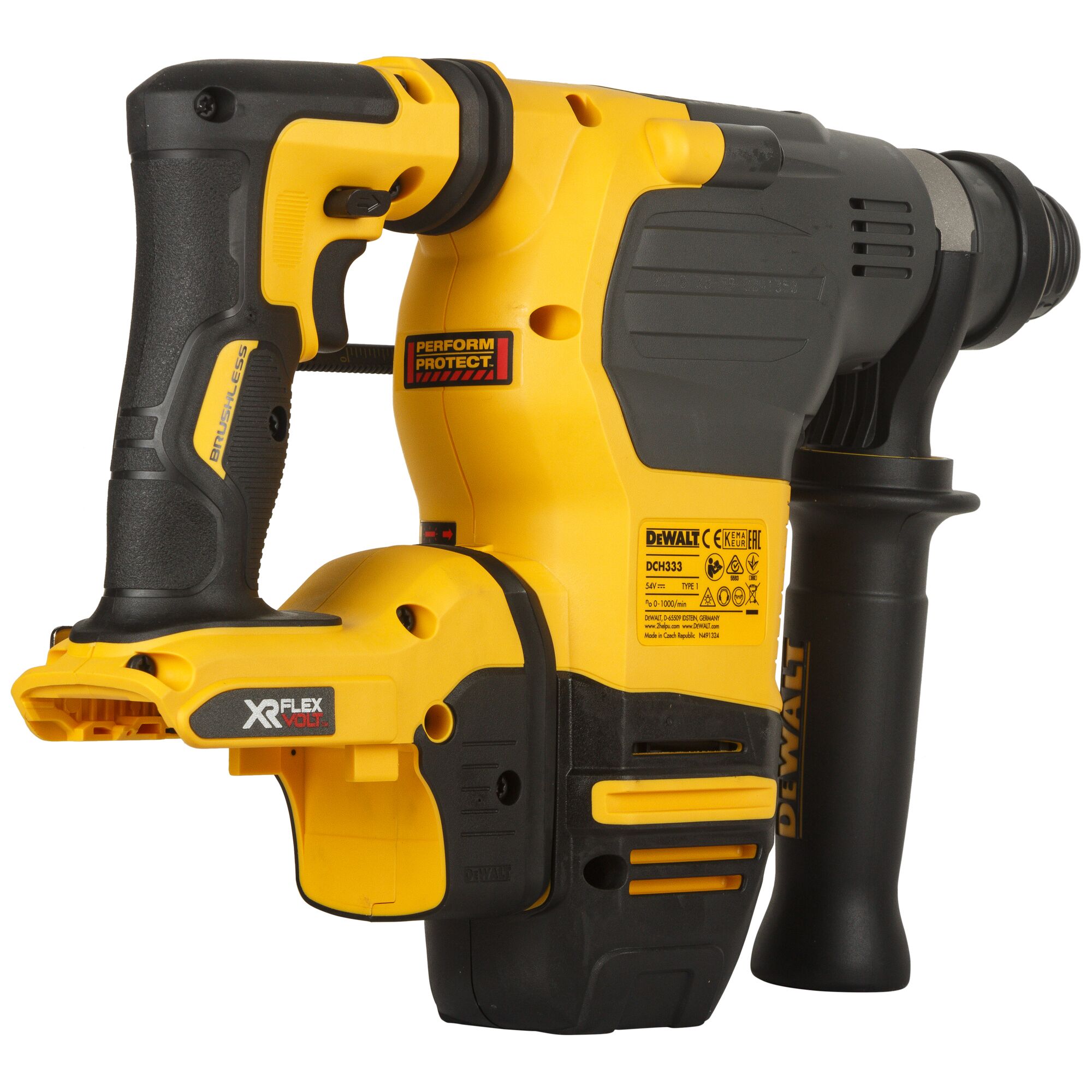 54V XR FLEXVOLT® Brushless 30mm SDS-plus® Hammer Drill (Tool Only)