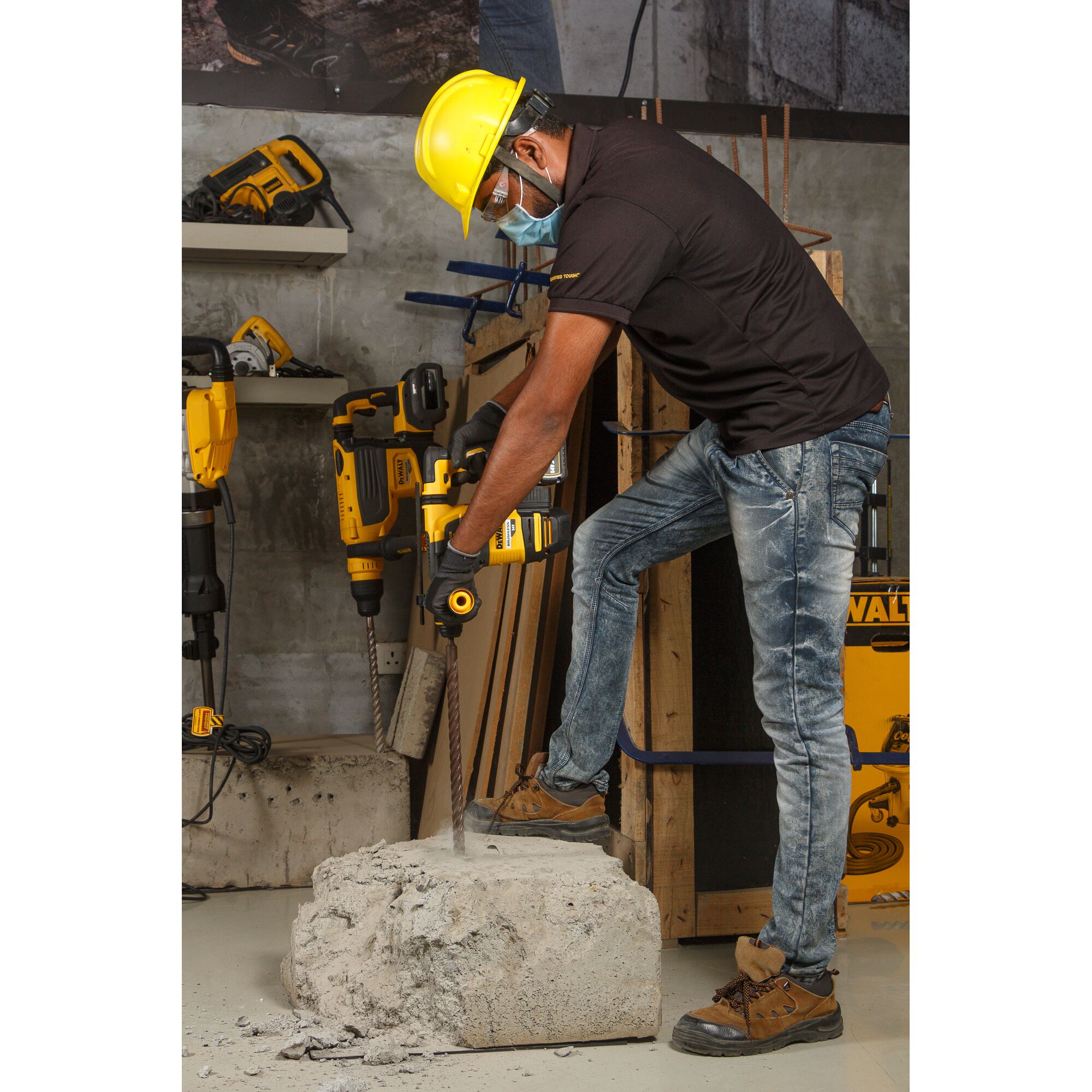 54V XR FLEXVOLT® Brushless 30mm SDS-plus® Hammer Drill (Tool Only)