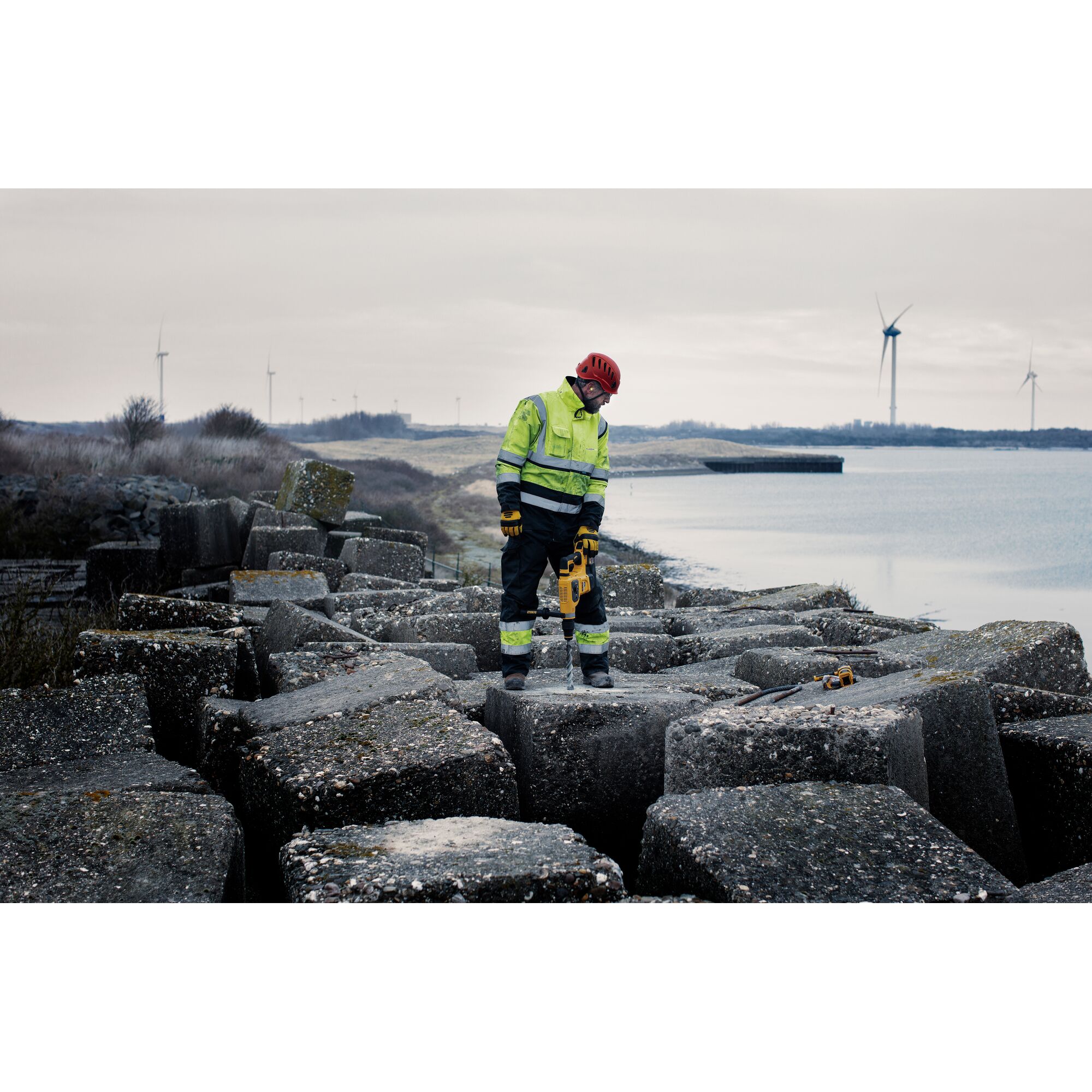 54V Brushless 3-Mode 40mm SDS-MAX Combi Cordless Hammer (Tool Only)