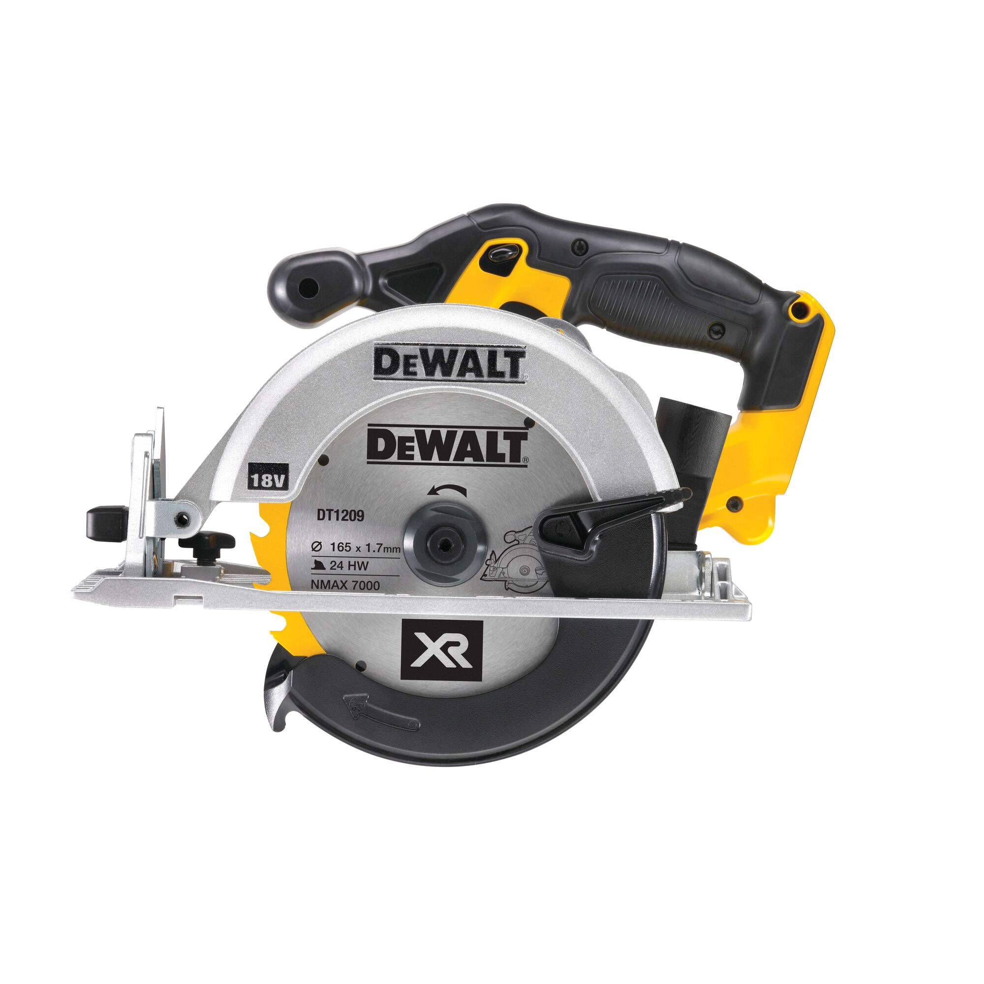 18V XR 165mm Circular Saw (Tool Only)