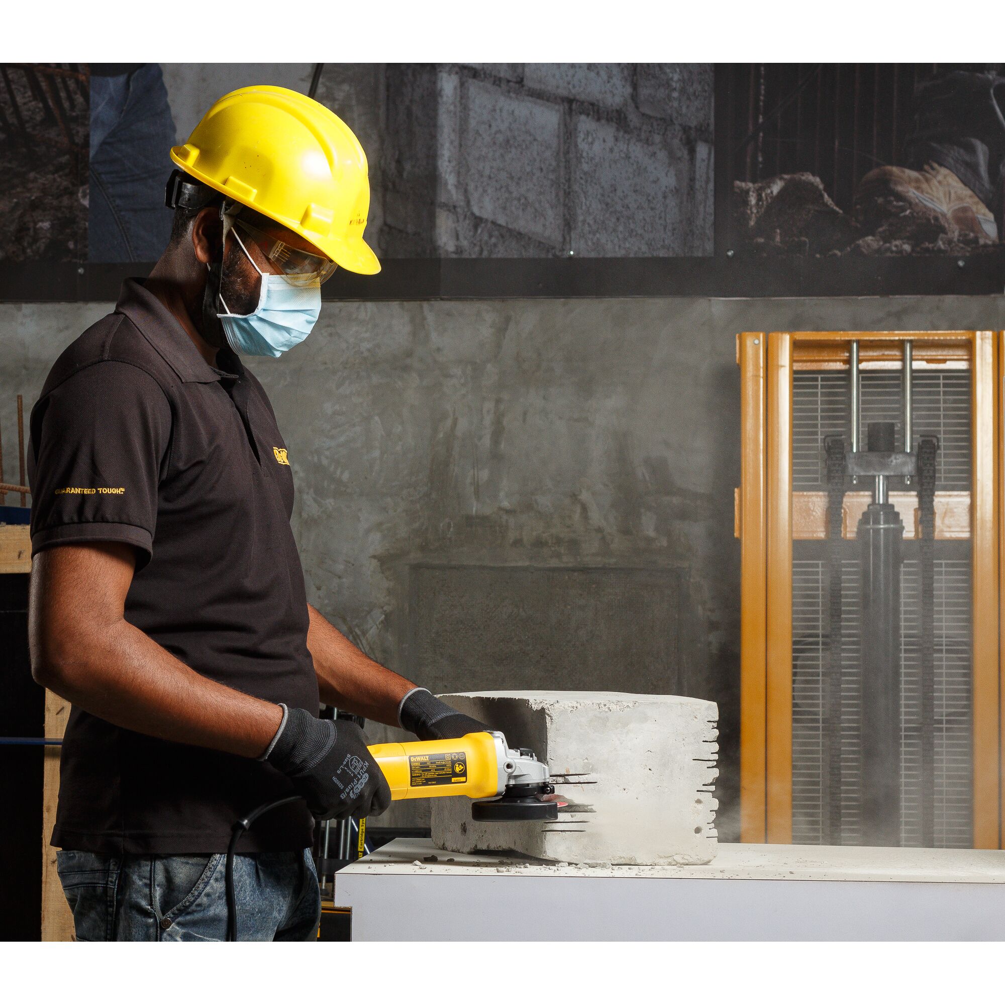 100MM 850W Small Angle Grinder With Slide Switch