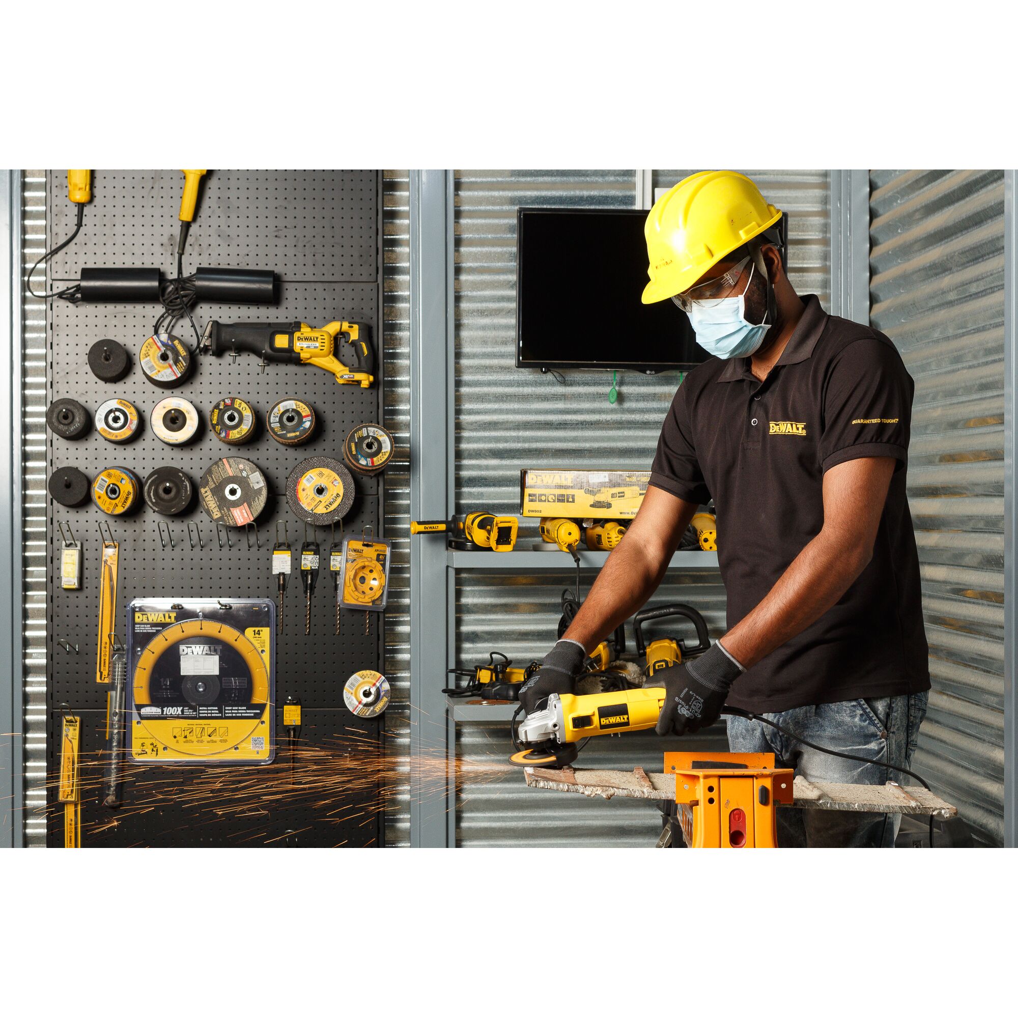 100MM 850W Small Angle Grinder With Slide Switch